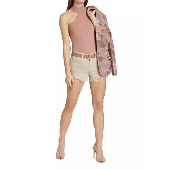 L'AGENCE Imani Knit Tank Top Misty Rose Large (b40) - Picture 1 of 10